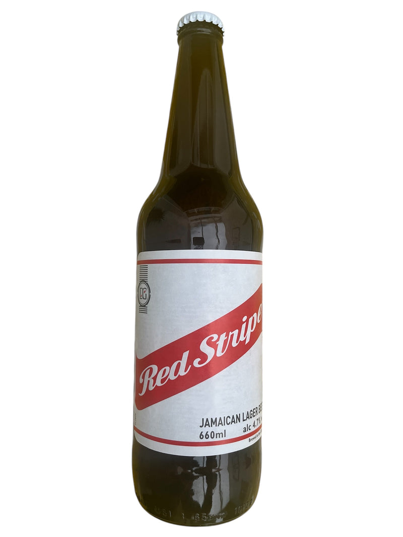 Red Stripe Lager Beer Bottle 660ml