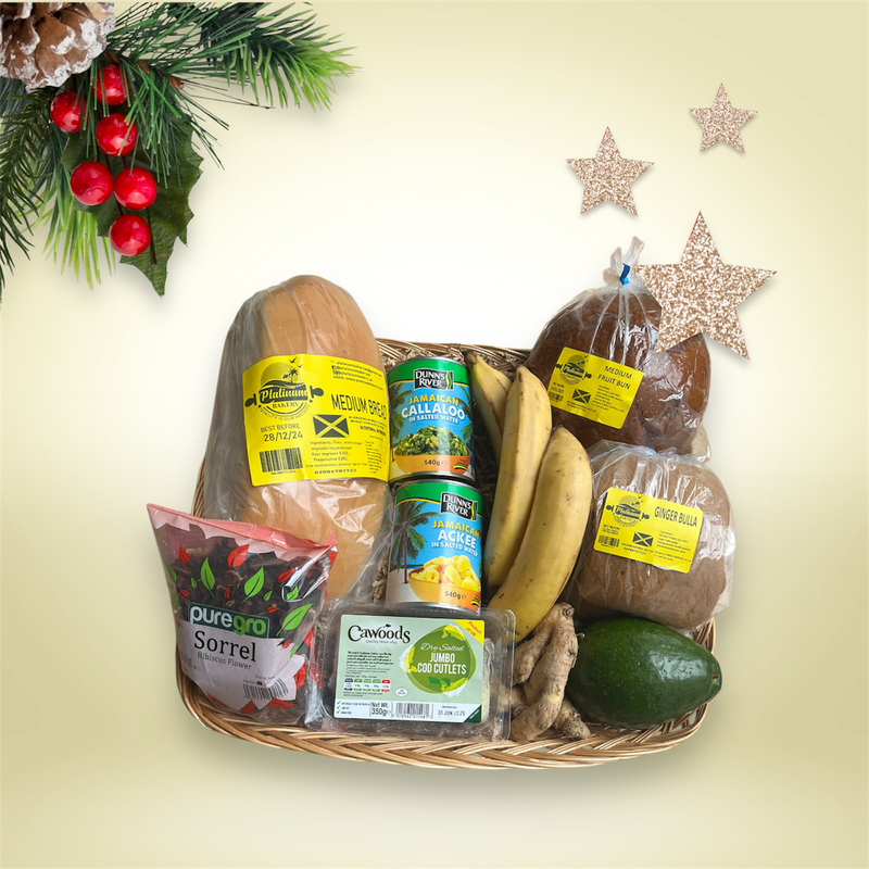 Quintessentially Caribbean Hearty Christmas Basket 5kg