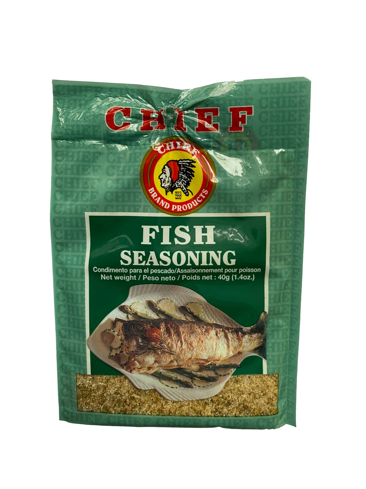 Chief Fish Seasoning (40grams Single Bag) - Product of Trinidad